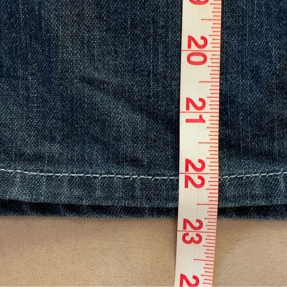 BANANA REPUBLIC. Denim Skirt.2 front & 2 back pockets.Knee length.Sz 8… - Picture 11 of 12